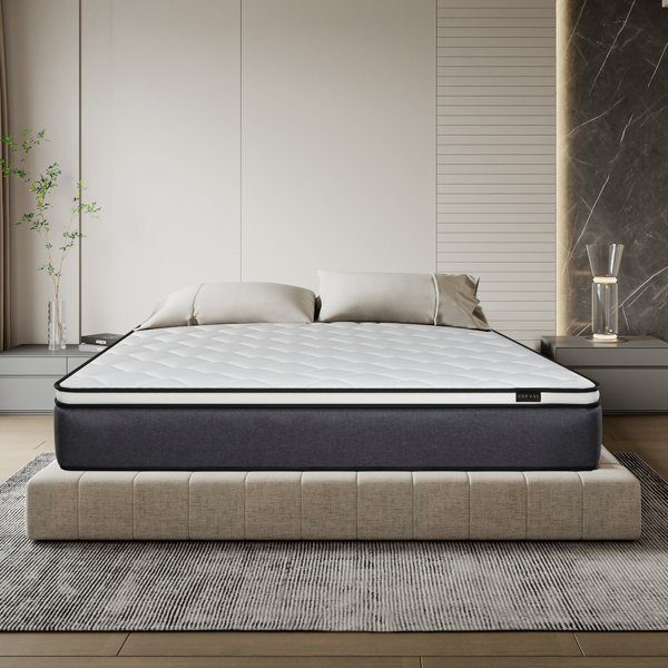 Alwyn Home Medium Memory Foam Hybrid Mattress & Reviews Wayfair